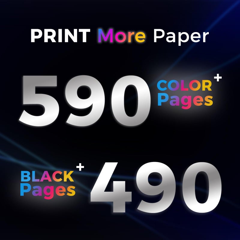 HOTCOLOR Ink Cartridge 78 15 Replacement for HP 15 78 Ink for HP 940C Ink Deskjet 812c PSC 750 Officejet V40 G85 Ink(1Black/1Tri-Color, 2Pack) - Image 5